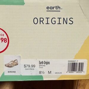 Earth Origins Birdine Coco Sandals in Beige